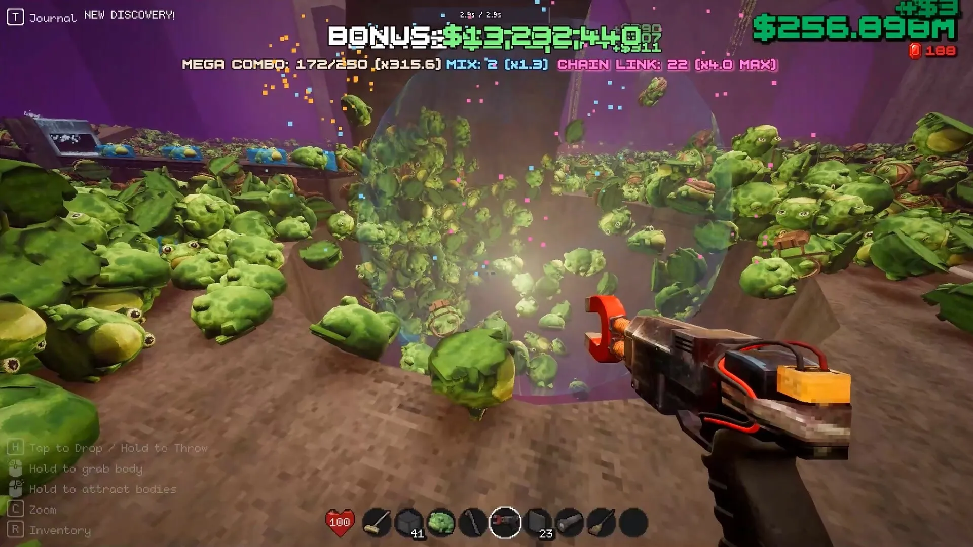 FROG IN THE HOLE! screenshot 2